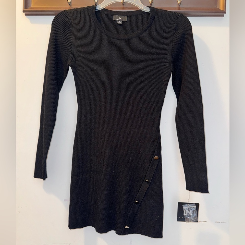 NWT I.N. San Francisco Ladies Sweater Dress Size Medium